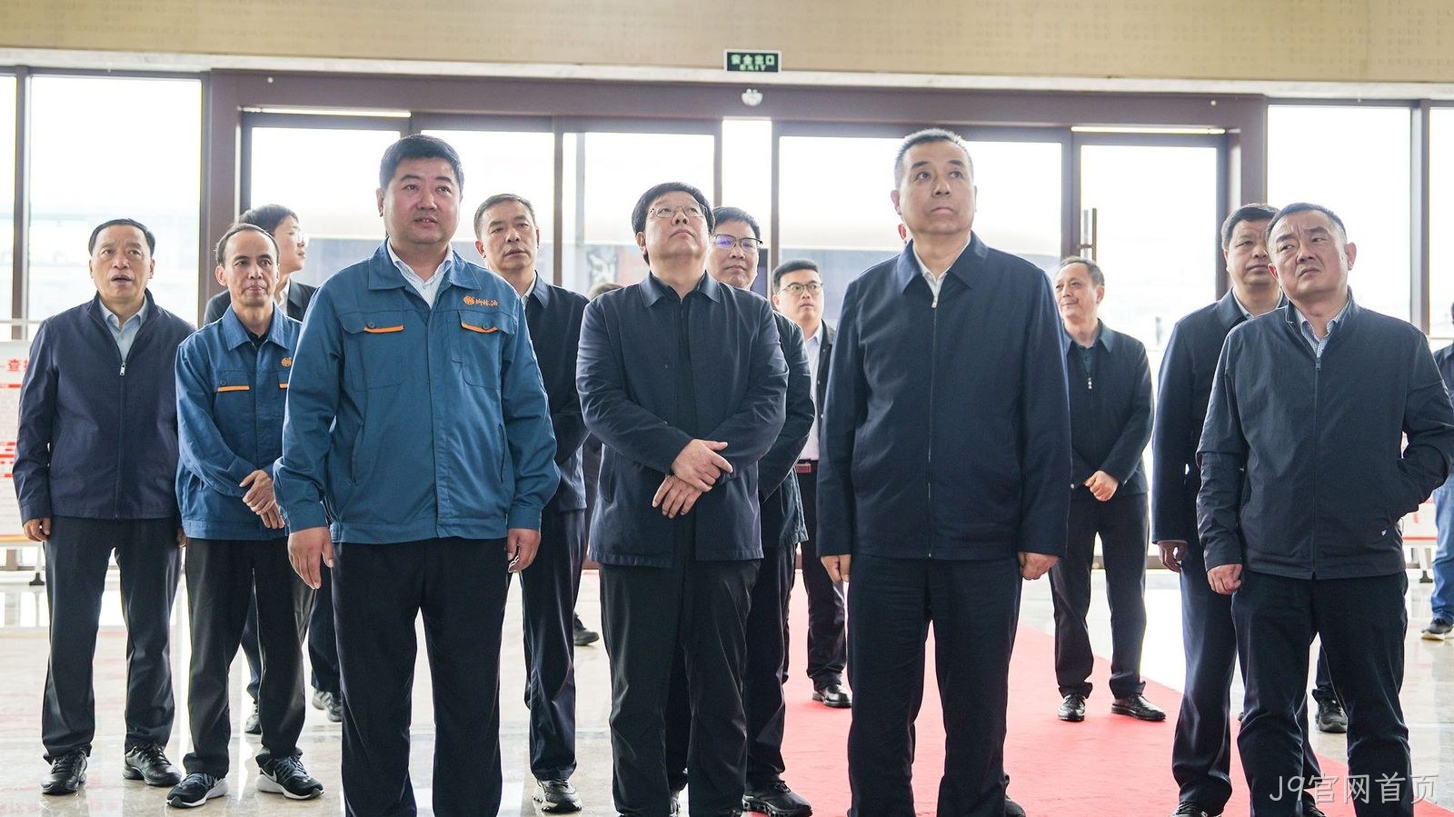 商洛市政协主席王宁岗一行莅临J9官网首页考察指导